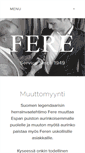 Mobile Screenshot of fere.fi