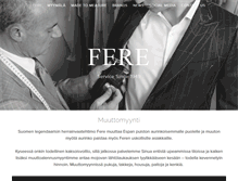 Tablet Screenshot of fere.fi